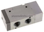 3/2-Wege Pneumatikventil, G 1/ 2", Federrückstellung (NO)