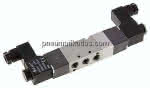 5/3-Wege Magnetventil, G 1/8",,Mittelstellung belüftet, 24 V