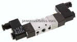 5/3-Wege Magnetventil, G 1/4",,Mittelstellung entlüftet, 24 V