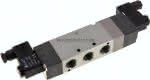 5/3-Wege Magnetventil, G 1/2",,Mittelstellung geschlossen, 23