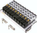 Multipol-Ventilterminal, G1/8",, 10 Stationen, 24V DC