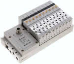 Ventilterminal 10x5/2-Wege,,IO-Link, M 5 an Ventilen (oben