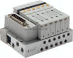 Ventilterminal 12x5/2-Wege,,IO-Link, M 5 an Grundplatte (s