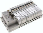 Ventilterminal 10x5/2-Wege,,EtherCAT, G 1/8" an Grundplatt