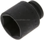Gedore 1/2"- Kraftschraubereinsatz (DIN 312