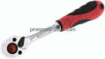 Gedore red 1/4"-Knarre mit,Umschalthebel, Druckknopfauslö