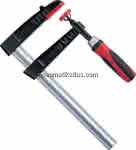 Temperguss-Schraubzwinge, 300 mm Spannweite, 140mm Ausladung