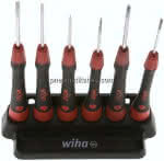 Wihia-Präzisionsschraubendrehe,rset, 6-teilig (Schlitz & PH),