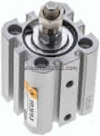 ISO 21287-Zylinder, doppeltw.,,Kolben 25mm, Hub 10mm