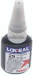 LOXEAL Sekundenkleber, 20 g,,Elastische Verklebung - schwar