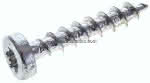 Spanplatten-Halbrundkopf-,schraube, TORX, 3,5x20, Stahl