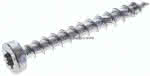 Spanplatten-Halbrundkopf-,schraube, TORX, 3,5x30, Stahl