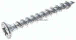 Spanplatten-Senkkopfschraube,,Pozidriv, 3,5x30, Stahl verz.
