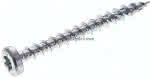 Spanplatten-Halbrundkopf-,schraube, TORX, 3,5x35, Stahl