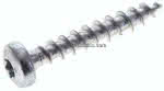 Spanplatten-Halbrundkopf-,schraube, TORX, 3,0x20, Stahl