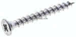 Spanplatten-Senkkopfschraube,,Pozidriv, 3,0x25, Stahl verz.