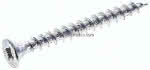 Spanplatten-Senkkopfschraube,,Pozidriv, 3,0x30, Stahl verz.