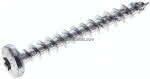 Spanplatten-Halbrundkopf-,schraube, TORX, 4,5x40, Stahl