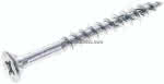 Spanplatten-Senkkopfschraube,,Pozidriv, 4,5x45, Stahl verz.