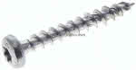 Spanplatten-Halbrundkopf-,schraube, TORX, 4,0x30, Stahl