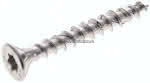 Spanplatten-Senkkopfschraube,,TORX, 4,0x30, Edelstahl A2