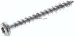 Spanplatten-Halbrundkopf-,schraube, TORX, 4,0x40, Stahl