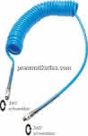PUR-Spiralschlauch G 3/8"-12 x,8 mm, 8,0 mtr. Arbeitslänge