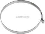 12mm Schlauchschelle 130 - 150mm, Stahl verzinkt (W1) (NO