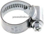 12mm Schlauchschelle 16 - 25mm , Stahl verzinkt (W1) (IDEAL)