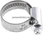 12mm Schlauchschelle 16 - 27mm , Stahl verzinkt (W1) (NORMA)