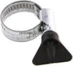 12mm Schlauchschelle 16 - 27mm , Stahl verzinkt (W1) (NORMA)