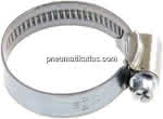 12mm Schlauchschelle 25 - 40mm , Stahl verzinkt (W1) (IDEAL)