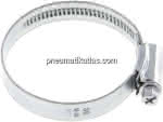 12mm Schlauchschelle 40 - 60mm , Stahl verzinkt (W1) (IDEAL)