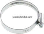 12mm Schlauchschelle 50 - 70mm , Stahl verzinkt (W1) (IDEAL)