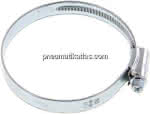 12mm Schlauchschelle 60 - 80mm , Stahl verzinkt (W1) (IDEAL)