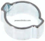2-Ohr-Schlauchschelle 11 -,13mm, Stahl verzinkt (W1)