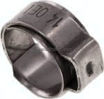1-Ohr-Schlauchschelle 11,3 -,13,3mm, Edelstahl