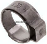 1-Ohr-Schlauchschelle 13,1 -,15,3mm, Edelstahl