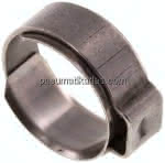 1-Ohr-Schlauchschelle 17,1 -,19,3mm, Edelstahl