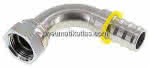 90°-Steckanschluss G 1" Ü- Mutter, 25,4mm GSP-Schlauch