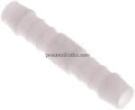 Schlauchverbindungsrohr 10mm-,10mm, POM
