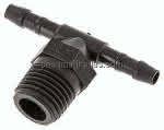T-Gewindetülle R 1/4"-4mm, PA,6