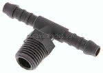 T-Gewindetülle R 1/4"-6 (1/4"),mm, PA 6