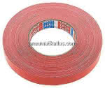 Tesa Gewebeklebeband 4651, 19 mm / 50 mtr., rot
