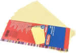 HERLITZ Trennstreifen gelb, 100er Pack