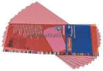 HERLITZ Trennstreifen rot, 100er Pack