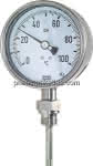 Bimetallthermometer, senk- recht D100/-20 bis +60°C/100mm