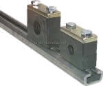 C-Tragschiene, 40x22mm, Stahl verzinkt, 1mtr.