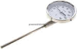 Bimetallthermometer, senk-,recht D100/0 bis +160°C/160mm