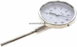 Bimetallthermometer, senk- recht D100/-30 bis +50°C/100mm